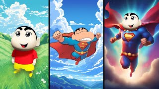 GTA 5 Shinchan becomes Superman malayalam [upl. by Ailuj]