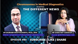 Ep 80 CHROMOSOMES in Medical Diagnostics with Dr Saurabh Bhattacharya Dubai [upl. by Callum]