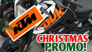 KTM MOTORCYCLE UPDATED amp CHRISTMAS PROMO [upl. by Aicilas]