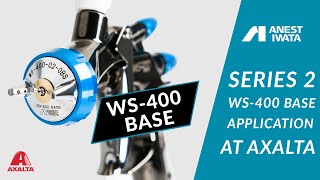 How to paint basecoat  SERIES 2 WS400 BASE  Technical training at Axalta [upl. by Nalad]