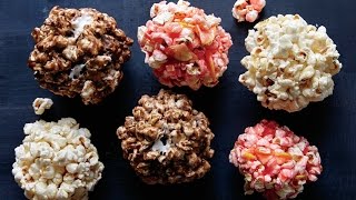 OldFashioned Popcorn Balls  Wow  Cooking Light [upl. by Dominica]