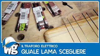 Il traforo elettrico quale lama scegliere [upl. by Leanor643]