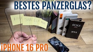 iPhone 16 Pro  Welches ist das Beste Panzerglas Spigen Torras ROXX ESR [upl. by Heins]