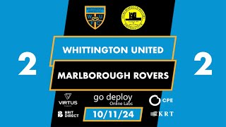 Whittington United v Marlborough Rovers 101124 [upl. by Mingche]