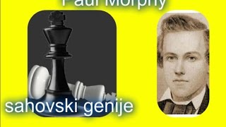 Tako igra sahovski genije MORPY vs ROUSSEAU  218 sah i mat [upl. by Arim]