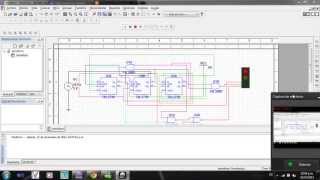 Semaforo en Multisim [upl. by Acirem391]