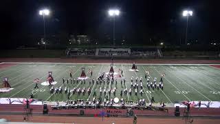 Milton High School Marching Band Exhibition Show at The White Columns Invitational 2024 [upl. by Lav38]