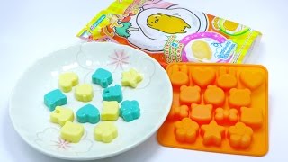 Daiso Mold  Mini Pudding With Gudetama Kit [upl. by Guibert]