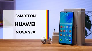 Smartfon Huawei nova Y70  dane techniczne  RTV EURO AGD [upl. by Liane501]