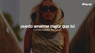 Miley Cyrus  Flowers Español  Lyrics [upl. by Kial]