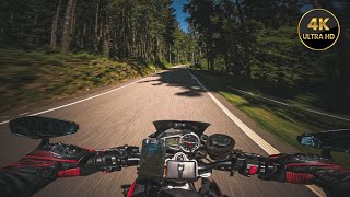 Triumph Street Triple 675R  Blackforest 4K [upl. by Pearle279]