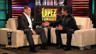 102510 UFC Heavyweight Champion Cain Velasquez Talks about His Victory on Lopez Tonightflv [upl. by Latsryc]