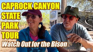 Caprock Canyons State Park Campground Tour Texas [upl. by Denyse]