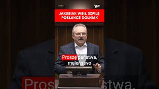 Jakubiak wbił szpilę posłance Dolniak [upl. by Adlar101]