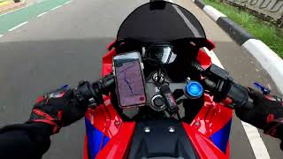 WKWK HAMPIR KENA  CBR250RR [upl. by Noicnecsa]