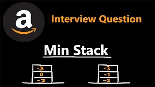 Design Min Stack  Amazon Interview Question  Leetcode 155  Python [upl. by Caren]