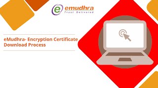 eMudhra Encryption Certificate Download Process [upl. by Nemzzaj9]