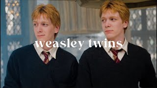 falling in love with the weasley twins – playlist [upl. by Milli]