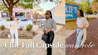 Chic Capsule Wardrobe How To Look Put Together This Fall  Natalie Stringfield [upl. by Narag]