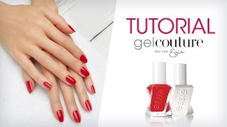 essieTipp Gel Couture Tutorial [upl. by Haldan]