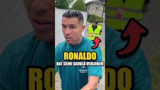 Ronaldo rastet aus Fans fassungslos nach Zwischenfall in Deutschland [upl. by Naie]