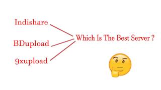 Which IS The Best Server Uptobox  Indishare  bdupload [upl. by Ecal519]