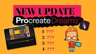 Procreate Dreams Updates NEW My favorite is number 3 [upl. by Terrijo]