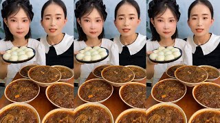 ASMR MUKBANG EATING SHOW  Eat normally without wasting food EP021 [upl. by Yllut]