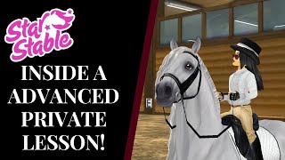 Inside A ADVANCED SSO Private Dressage Lesson  Star Stable  Quinn Ponylord [upl. by Bethena]