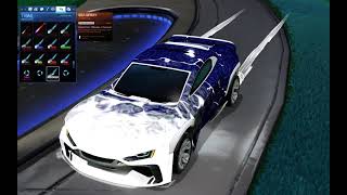 ADMIRAL Titanium White Car Designs with all TW ROCKET PASS SEASON 14 Items  Rocket League [upl. by Levey]