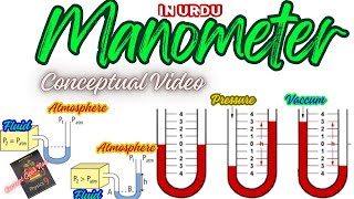 Manometer In Urdu ❤️ Physics Class 9th ❤️ Chapter  5 ❤️ National Book Foundation ❤️ New Syllabus [upl. by Illene70]