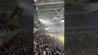 Trema la curva sud Juventus nel derby 🤍🖤 [upl. by Ahsetra714]