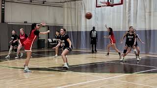 Indiana Game 2030 Girls vs City Elite 2030 [upl. by Euqitsym]