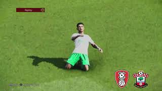 Rotherham vs Southampton  EFL Championship 202324  Highlights PES 21 [upl. by Eatnod]