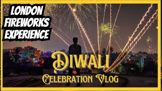 Experience Diwali FIREWORKS like a Local in London [upl. by Ennovihc254]