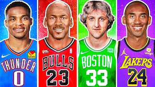 BEST NBA PLAYER FROM EVERY TEAM OF ALL TIME [upl. by Erlin]