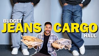 7 BUDGET SEXY JEANS amp CARGO PANTS FOR MEN 2024  JEANS HAUL FOR MEN  Zahid Akhtar [upl. by Phillips]