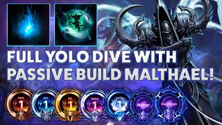 Malthael Tormented Souls  FULL YOLO DIVE WITH PASSIVE BUILD MALTHAEL  Bronze 2 Grandmaster S1 202 [upl. by Tiffie]