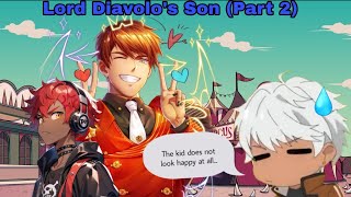 Obey Me Texts Lord Diavolos Son  Part 2  READ THE DESCRIPTION [upl. by Aiciled640]