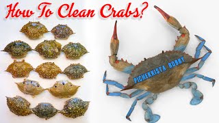 CUT THE CRAB LIKE A PRO BRO 😍 పీతలు ఇంత ఈజీగా కడగచ్చని మీకు తెలుసా  crabcleaning [upl. by Lonyer]