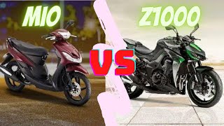 Z1000 vs Mio Test [upl. by Nagel]