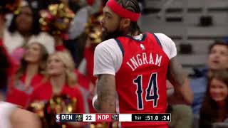 Brandon Ingram Highlights vs Denver Nuggets 11152024 [upl. by Enomyar]