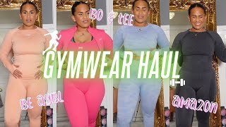 TRY ON GYMWEAR HAUL  Be Aybl Bo amp Tee Amazon  Jordana Ticia [upl. by Nrehtak777]