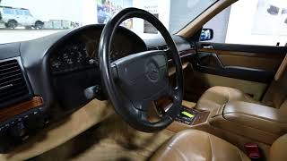 1993 300se interior [upl. by Naillimxam717]