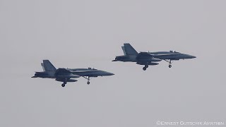 4K 2023 Barrie Airshow  RCAF CF18 Tactical Fighter Demonstration [upl. by Anair]