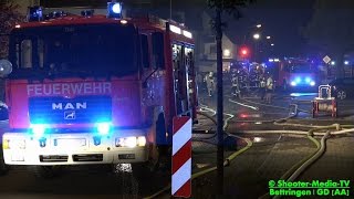 13 BRAND DURCH BRANDSTIFTER IN BETTRINGEN  Weiterer Einsatz  Feuer im Holzbetrieb  E [upl. by Dionysus]