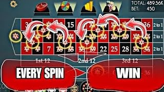 Casino Roulette New Trick 100 Every Spin Win  Unbeatable Strategy [upl. by Swor663]