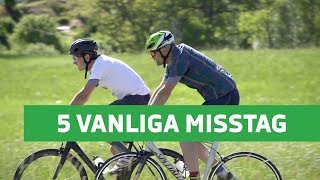 5 Misstag du INTE ska göra på Vätternrundan  Motionslopp [upl. by Nowahs109]