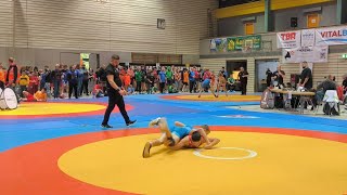 RINGEN OSTALBTURNIER 2024 U14 52kg  FS  BALOGH vs KREMER [upl. by Adnoraj]