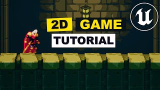 How To Make Your First 2D Game In Unreal Engine In 2024  Tutorial [upl. by Dever358]